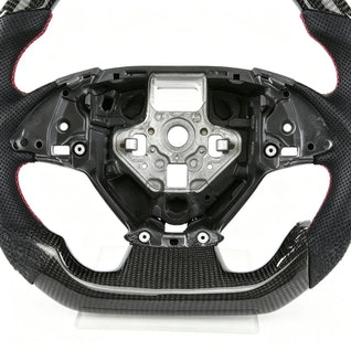 Racing Style LED Carbon Fiber Steering Wheel, Custom Modified Interior Replacement Parts For BMW 5-8 Series X1 X3 X4 X5 2008-2023