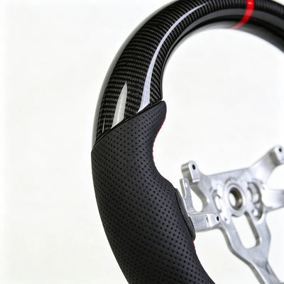 Custom Modified Carbon Fiber Sport Steering Wheel Fit For Chevrolet Corvette C6 Upgrade Racing Steering Wheel Car Modification Replacement Parts
