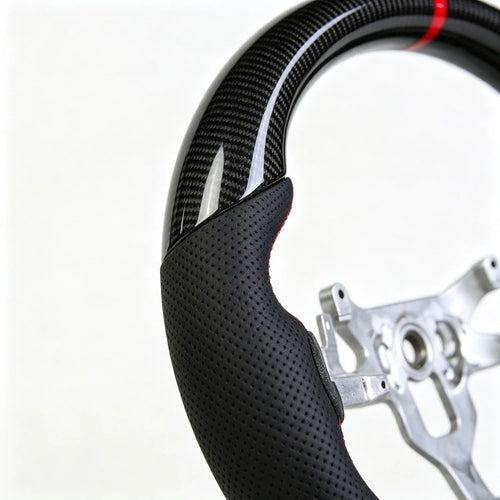 Custom Modified Carbon Fiber Sport Steering Wheel Fit For Chevrolet Corvette C6 Upgrade Racing Steering Wheel Car Modification Replacement Parts
