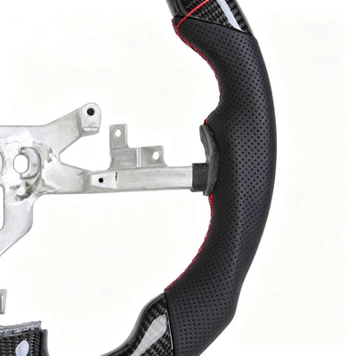Custom Modified Carbon Fiber Sport Steering Wheel Fit For Chevrolet Corvette C6 Upgrade Racing Steering Wheel Car Modification Replacement Parts