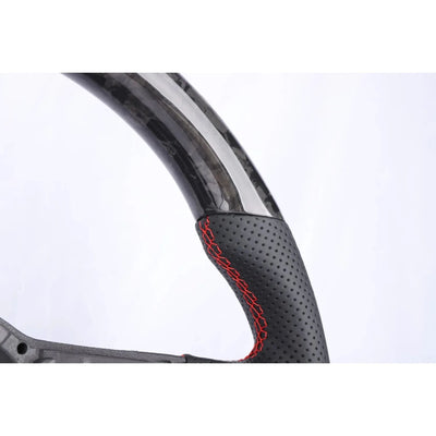 High Performance Forged Carbon Fiber Steering Wheel Upgrade Kit Fit for Volkswagen Golf MK7 MK7.5 GTI GTD GTE R & Polo Durable Auto Mod Parts