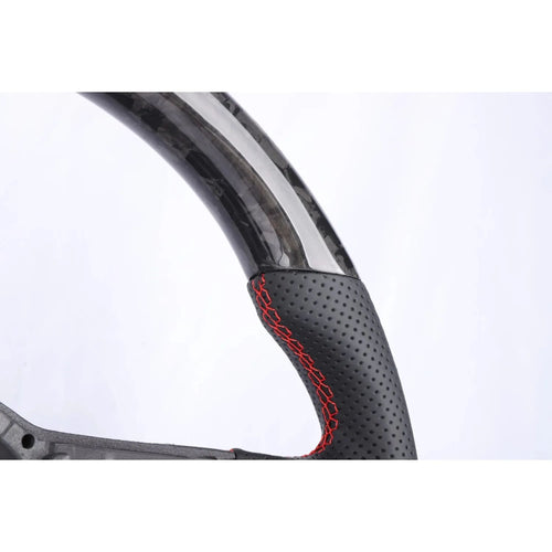 High Performance Forged Carbon Fiber Steering Wheel Upgrade Kit Fit for Volkswagen Golf MK7 MK7.5 GTI GTD GTE R & Polo Durable Auto Mod Parts