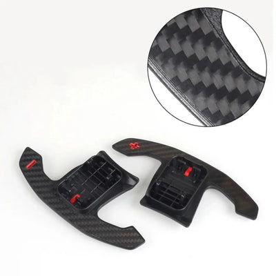 Carbon Fiber Gear Shift Paddle Shifter Fit For BMW F&G Chassis F30 F10 G20 G30 F20 F21 F31 F34 F32 F15 F07 F82 G21 G22 G87 G80 G82 Racing Steering Wheel Upgrade Parts