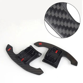 Carbon Fiber Gear Shift Paddle Shifter Fit For BMW F&G Chassis F30 F10 G20 G30 F20 F21 F31 F34 F32 F15 F07 F82 G21 G22 G87 G80 G82 Racing Steering Wheel Upgrade Parts