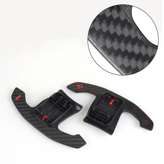 Carbon Fiber Gear Shift Paddle Shifter Fit For BMW F&G Chassis F30 F10 G20 G30 F20 F21 F31 F34 F32 F15 F07 F82 G21 G22 G87 G80 G82 Racing Steering Wheel Upgrade Parts