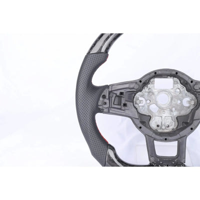 High Performance Forged Carbon Fiber Steering Wheel Upgrade Kit Fit for Volkswagen Golf MK7 MK7.5 GTI GTD GTE R & Polo Durable Auto Mod Parts