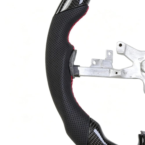 Custom Modified Carbon Fiber Sport Steering Wheel Fit For Chevrolet Corvette C6 Upgrade Racing Steering Wheel Car Modification Replacement Parts