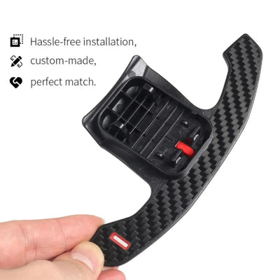 Carbon Fiber Gear Shift Paddle Shifter Fit For BMW F&G Chassis F30 F10 G20 G30 F20 F21 F31 F34 F32 F15 F07 F82 G21 G22 G87 G80 G82 Racing Steering Wheel Upgrade Parts