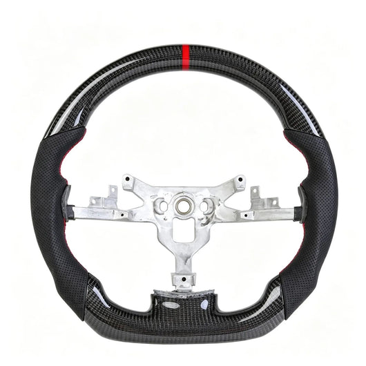 Custom Modified Carbon Fiber Sport Steering Wheel Fit For Chevrolet Corvette C6 Upgrade Racing Steering Wheel Car Modification Replacement Parts