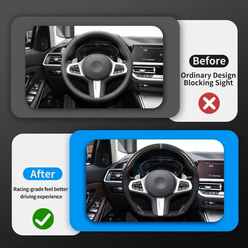 Carbon Fiber Steering Wheel With Heating Function Fit For BMW G38 Perforated Leather Sport Steering Wheel Car Interior Modification Accessories