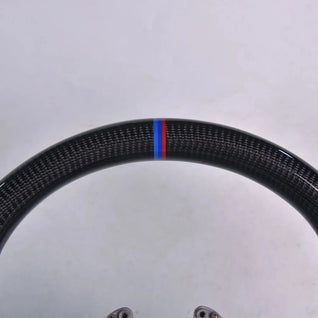 Perforated Leather Carbon Fiber Steering Wheel Fit For BMW F10 Direct Bolt On Replacement Racing Steering Wheel Car Interior Upgrade Modified Accessories