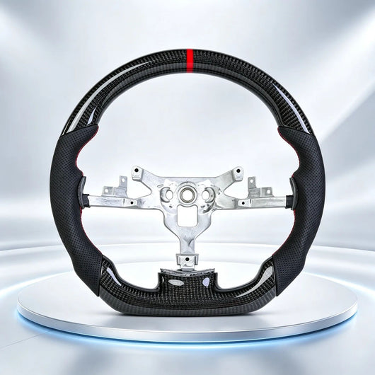 Custom Modified Carbon Fiber Sport Steering Wheel Fit For Chevrolet Corvette C6 Upgrade Racing Steering Wheel Car Modification Replacement Parts